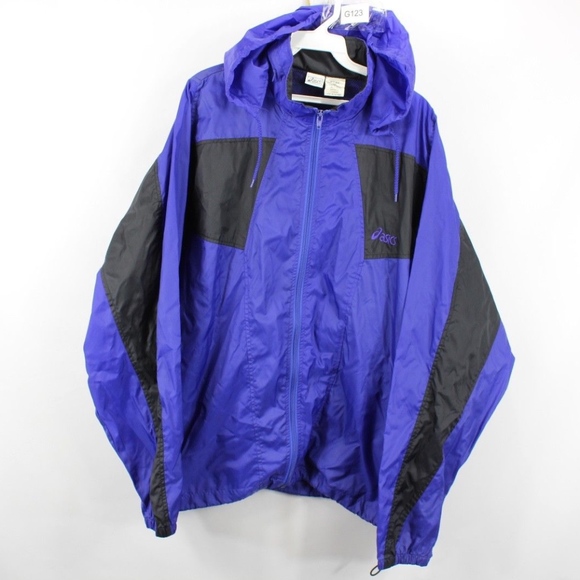 asics windbreaker jacket